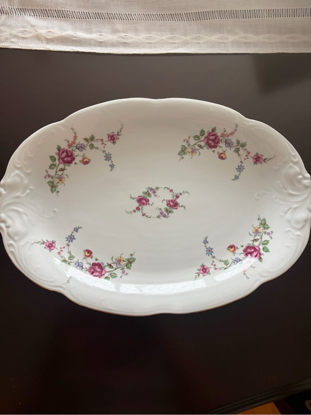 Wawel Floral Porcelain China Serving Dish